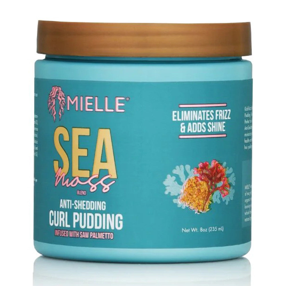 Mielle Sea Moss Anti Shedding Curl Pudding, 8 Oz